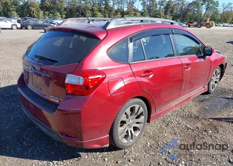 2014 Subaru Impreza 2.0I Sport Premium from USA, damaged, VIN JF1GPAL69E8260671